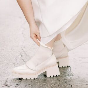 Dolce Vita Halona Mules - Ivory